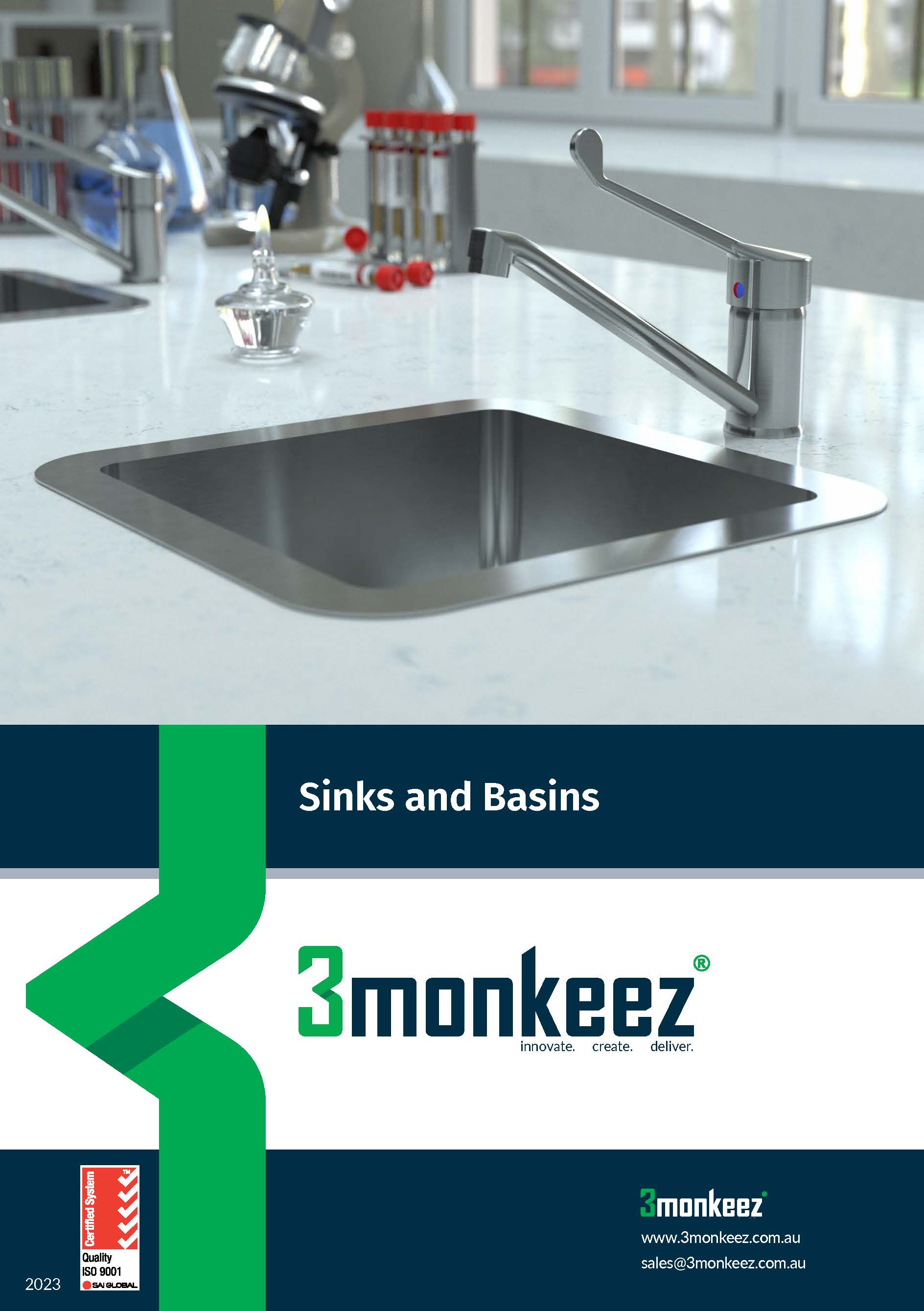 3monkeez Sinks and Basins Brochure